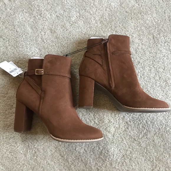 vegan suede booties